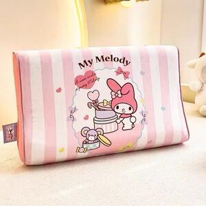 Sanrio My Melody Pink and White Pillow